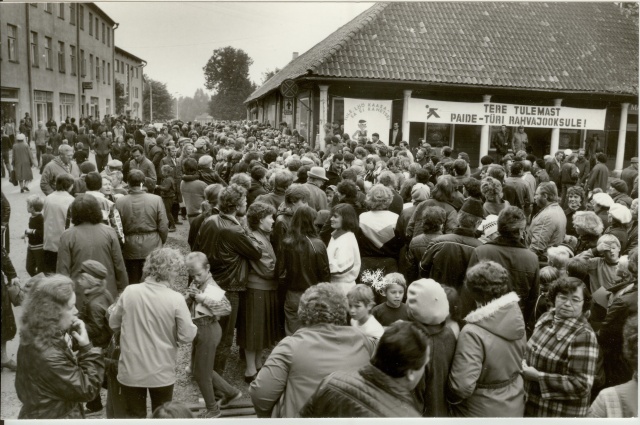 Photo Paide - Türi rahvajoks 1985