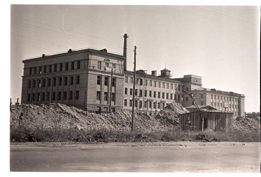 Tallinn, compression industry "Kalev" construction of a new building on Pärnu highway.