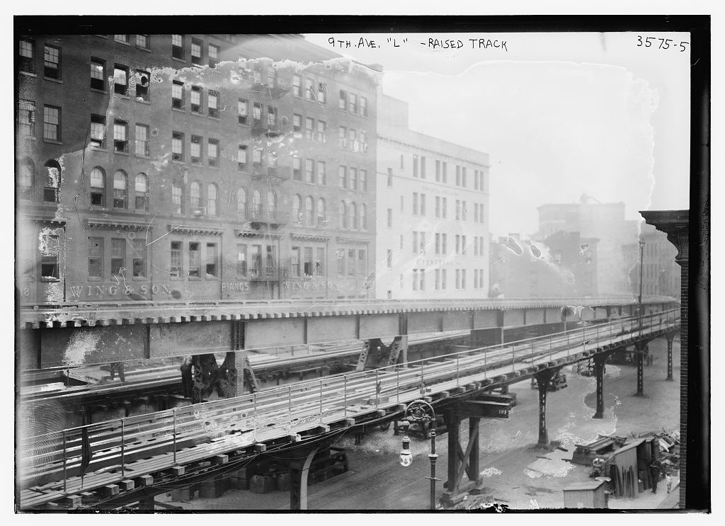 9th Ave. "L" - Raised track (Loc)