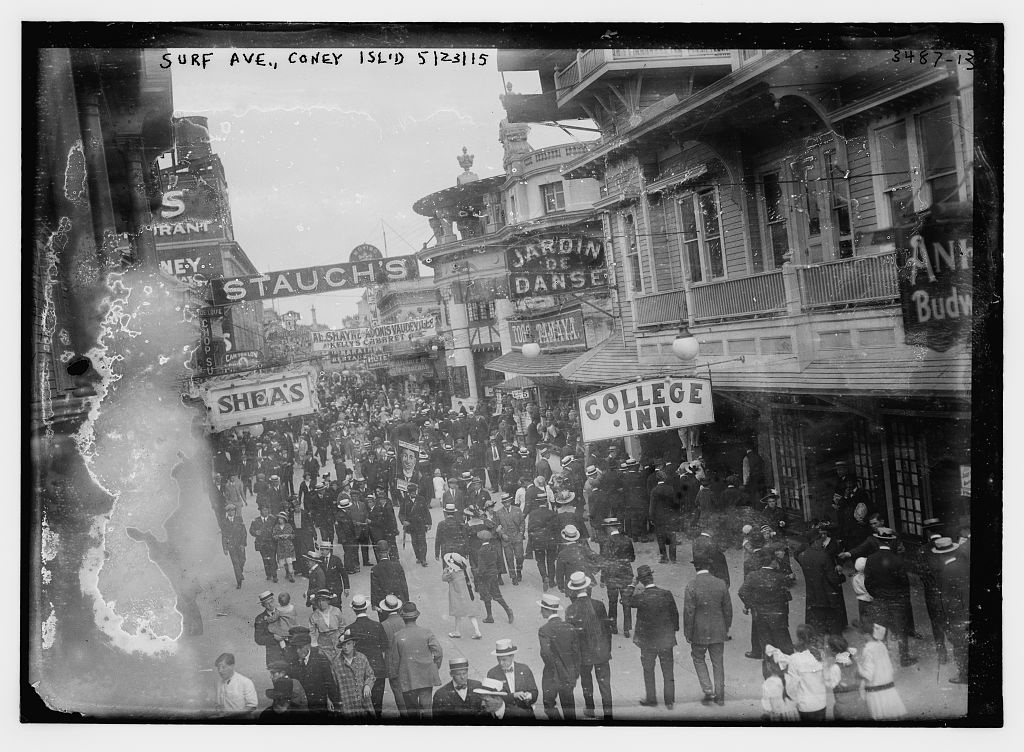 Surf Ave., Coney Isl'd [i.e., Island], 5/23/15 (Loc)