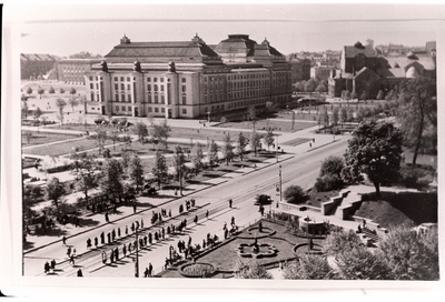 View of Stalin Square  duplicate photo