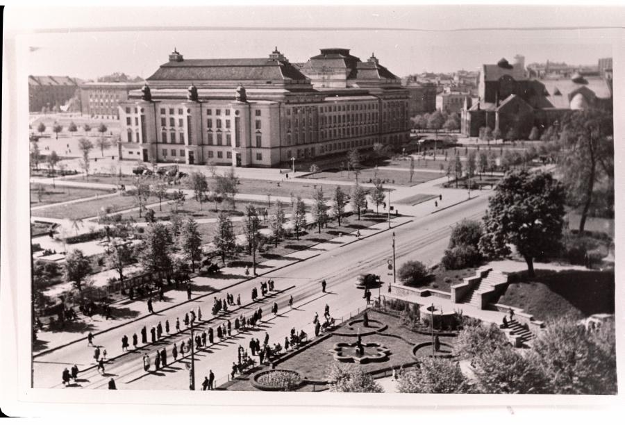 View of Stalin Square