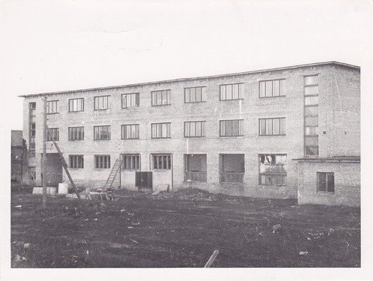 Narva Mööblivabriku ehitus