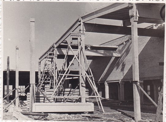Narva Üldehitustrusti A. Ansipi brigaad, autobaasi nr. 13 ehitus , 1962