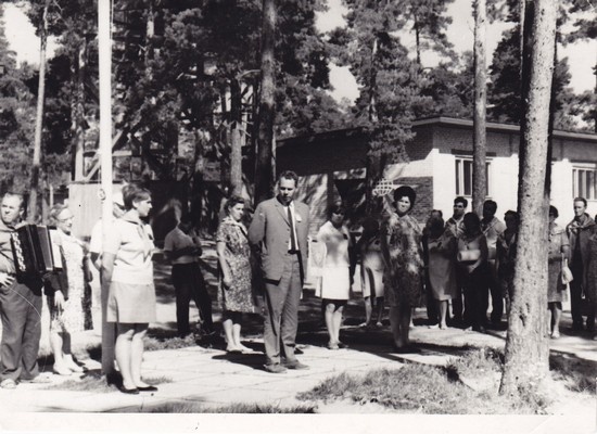 Narva komsomoliveteranide III kokkutulek Narva-Jõesuus, august 1970