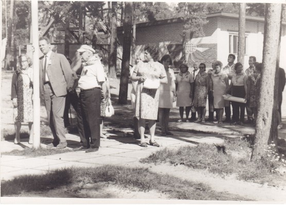Narva komsomoliveteranide III kokkutulek Narva-Jõesuus, august 1970