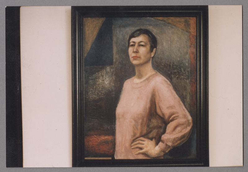 Nikolai Guli maal "Miralda Kangilaski portree"