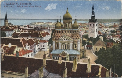 Tallinn : Toompea = Reval : look at the Dom  duplicate photo