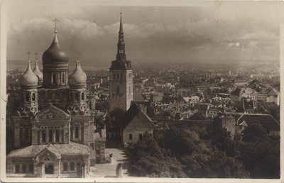 Estonian-tallinn : Greek correct. Cathedral = Estonia-Tallinn : the Cathedral of Aleksander Nevsky  duplicate photo