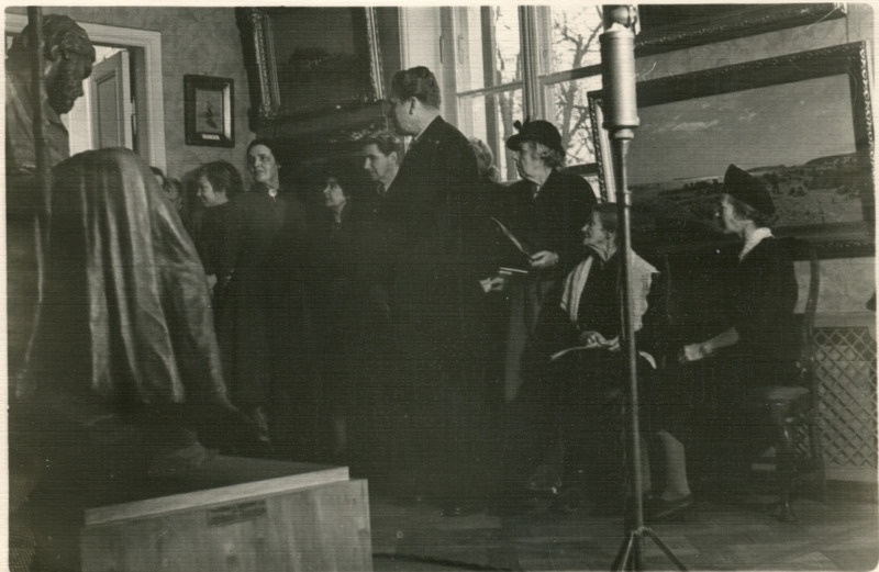 Amandus Adamsoni juubelinäituse avamine Kadrioru lossis