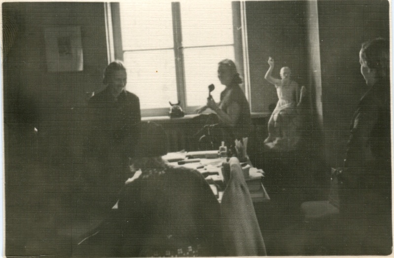 Amandus Adamsoni juubelinäituse ettevalmistamine