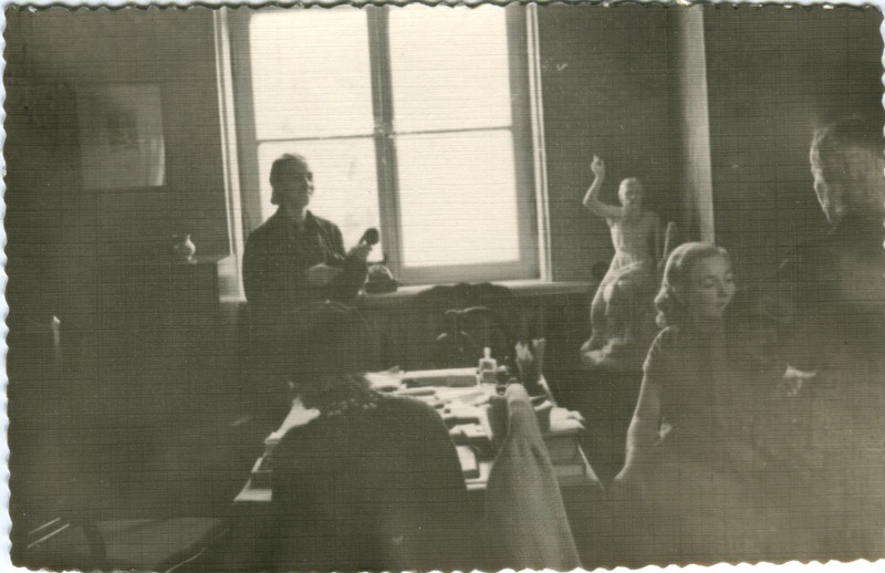 Amandus Adamsoni juubelinäituse ettevalmistamine