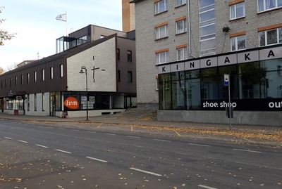 Kuressaare, kauplused Tallinna tänaval rephoto