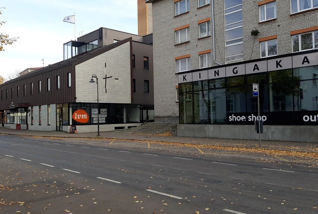 Kuressaare, kauplused Tallinna tänaval rephoto
