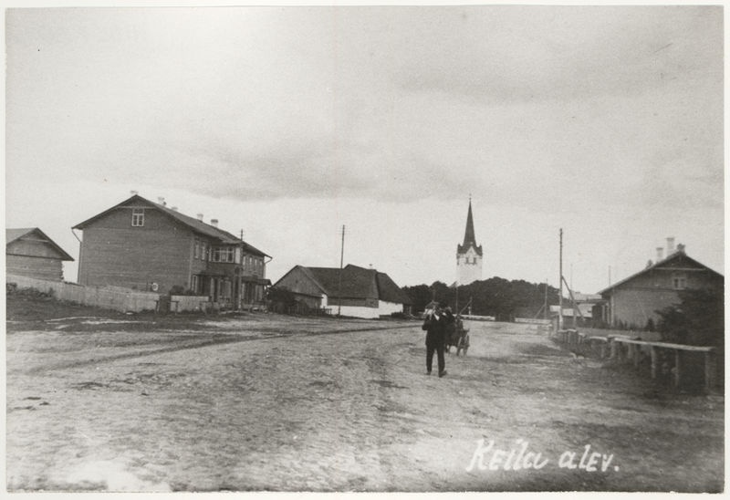 Keila alev, vaade kirikuplatsile