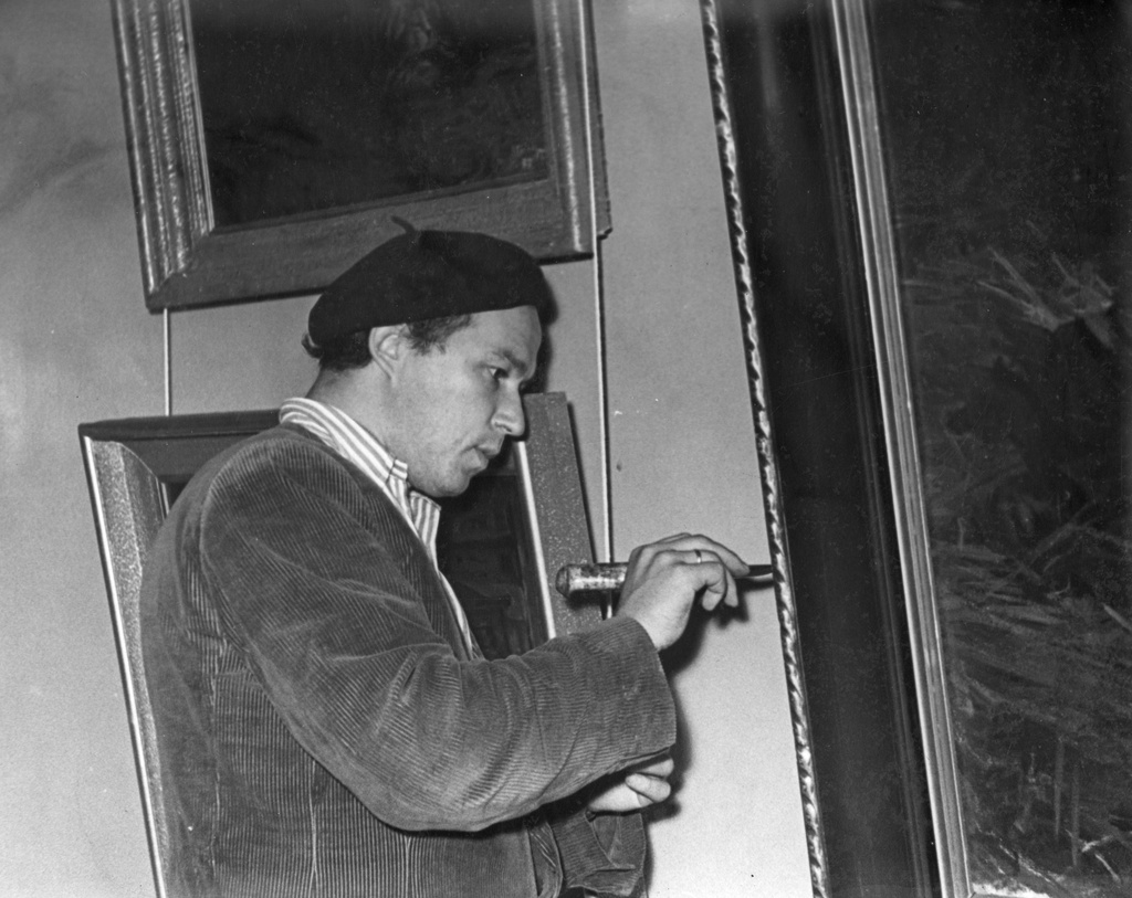 Maalikunstnik Ants Viidalepp