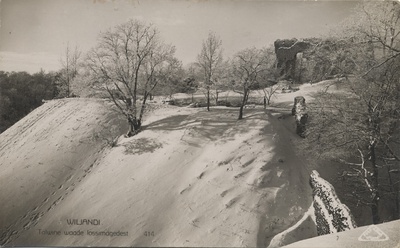 Wiljandi Winter Winter from Wade Castle Mountains  duplicate photo