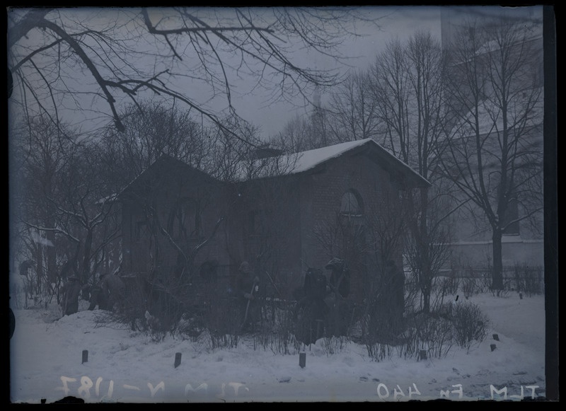 Tallinn, käimlamaja Jaani kiriku kõrval.