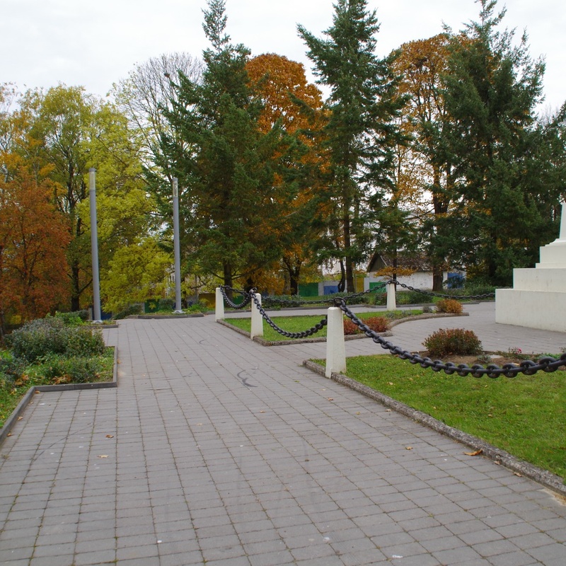 Rakvere, vaade Vabadussõja monumendi lähistelt. rephoto