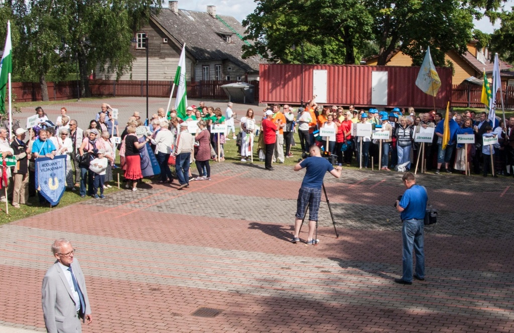 foto, A. Õunapuu võimlemise ja laulumängu kursus, 1908, foto J. Riet rephoto