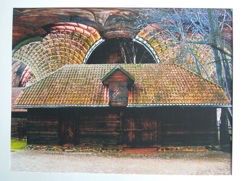 Foto (digigraafika). Dr. Fr. R. Kreutzwaldi Memoriaalmuuseum, tõllakuur, ait. Võru, 2012.