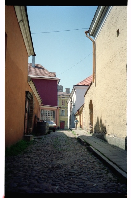 Street in Tallinn Old Town, Toompea