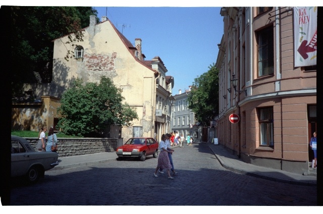 Nunne Street in Tallinn Old Town