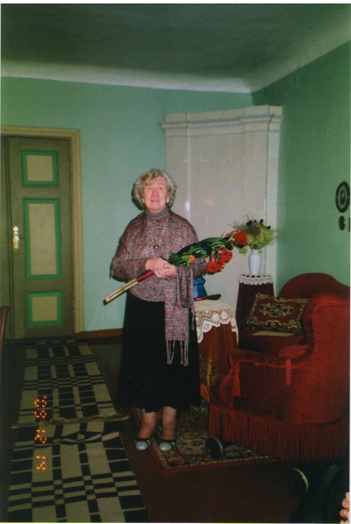 Foto. Kreutzwaldi mälestuspäev. Helju Kalme. Võru, 14.12.2009.