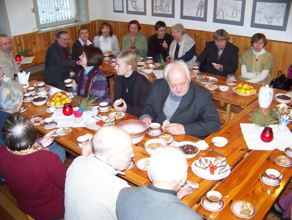 Foto. 20 aastat Kreutzwaldi maja taasavamisest. Võru, 11.02.2009.
