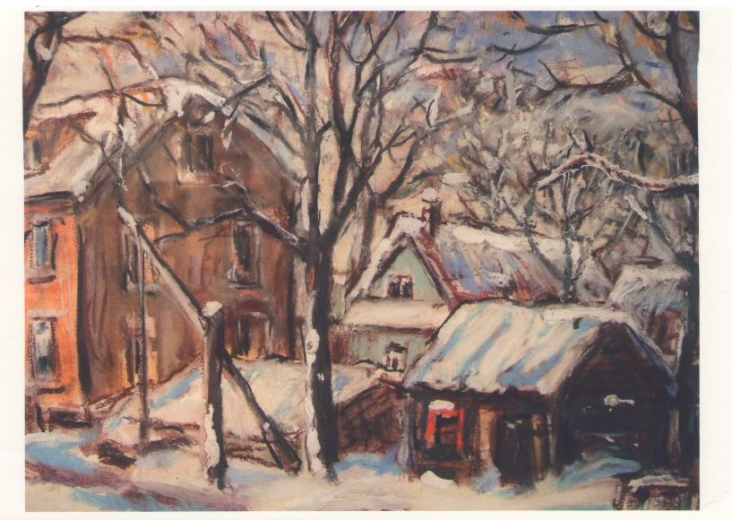 Foto. KREUTZWALDI ÕU (kunstnik Paul-Valter Elken). 1987.
