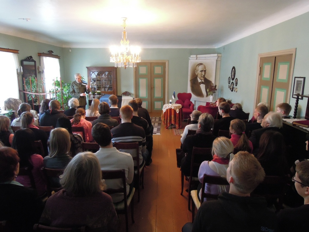 Foto. Üritus EESTI LIPU LUGU (EV 95). Võru, 20.02.2013.