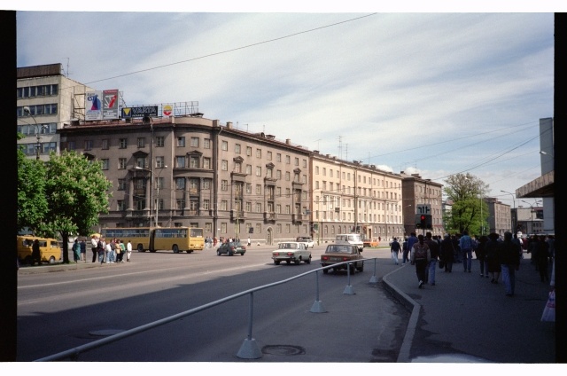 View from Viru Square to Gonsiori Street in Tallinn