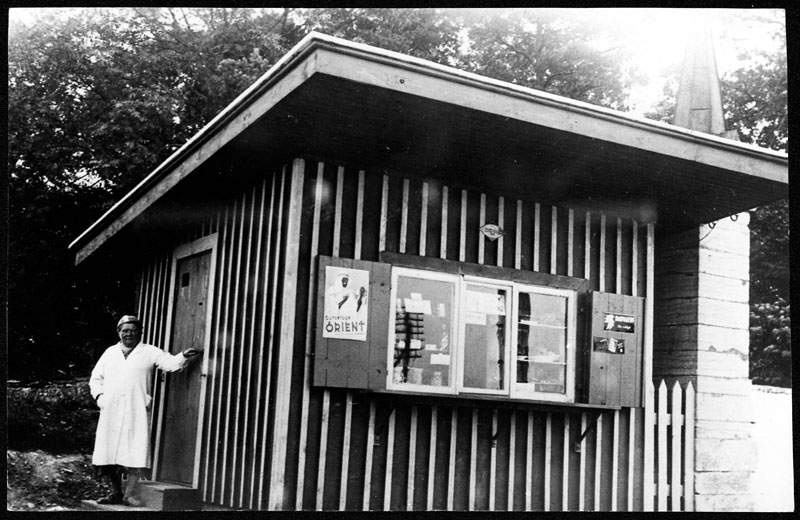 Kiosk Keila kirikaia nurga juures