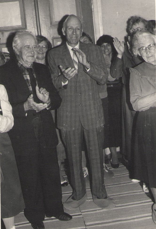 Foto. Külalised A. Krulli 70. sünnipäeval. Võru, 07.09.1992.