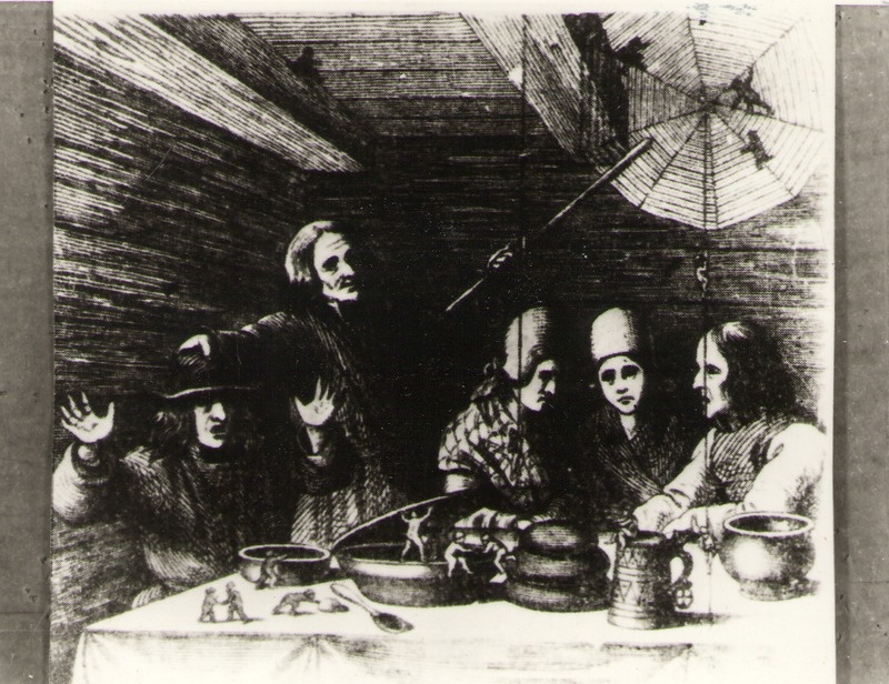 Negatiiv. Illustratsioon Fr. R. Kreutzwaldi ennemuistsele jutule HÄRJAPÕLVLASTE RIID.