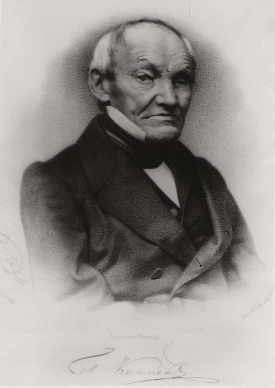 Foto. Peter von Köppen (1793-1864), Vene Teaduste Akadeemia liige (Boreli lito 19. saj keskelt).