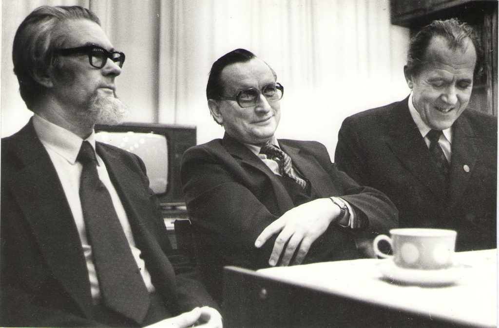 Foto. Teadusnõukogu liikmed. Võru, 1983.