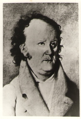 Negatiiv. Jean Paul (Johann Paul Friedrich) RICHTER.  duplicate photo