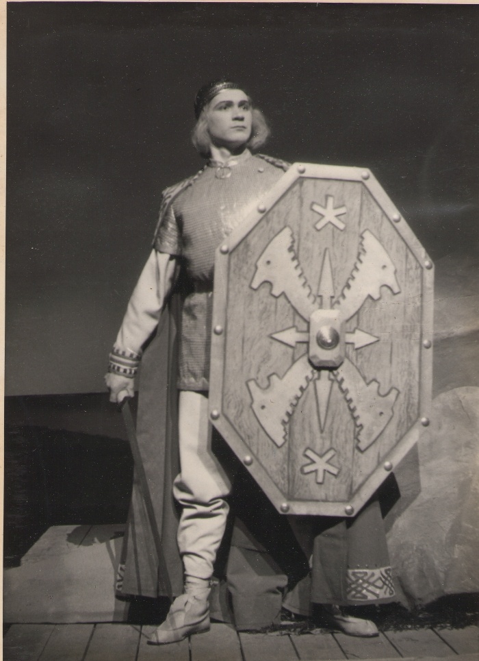 Foto. Ballett KALEVIPOEG. Kalevipoeg (Ferdinand Veike). Tallinn, 1948.