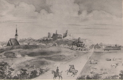 Foto. Rakvere (C. v. Ungern-Sternbergi seepia, 1827).  duplicate photo