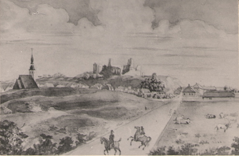 Foto. Rakvere (C. v. Ungern-Sternbergi seepia, 1827).