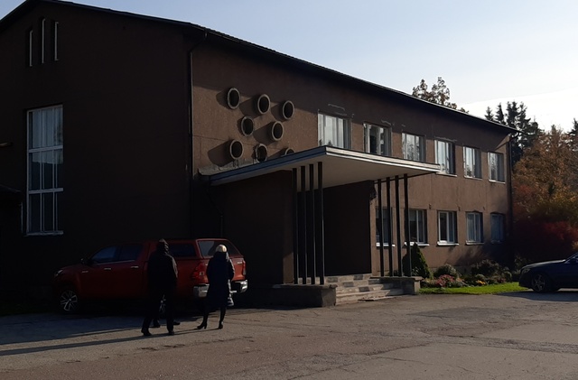 S. Kirovi nimeline näidiskalurikolhoos. Kontorihoone. rephoto