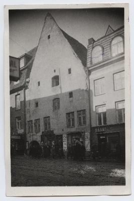 Tallinn, Viru Street 11 house façades before dismantling.  duplicate photo