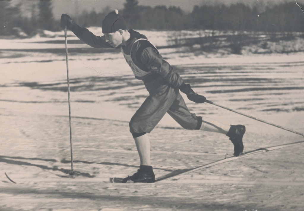 Foto.Lukin, Laur VS "Kalev" vabariiklikel võistlustel Käärikul 1962.a.