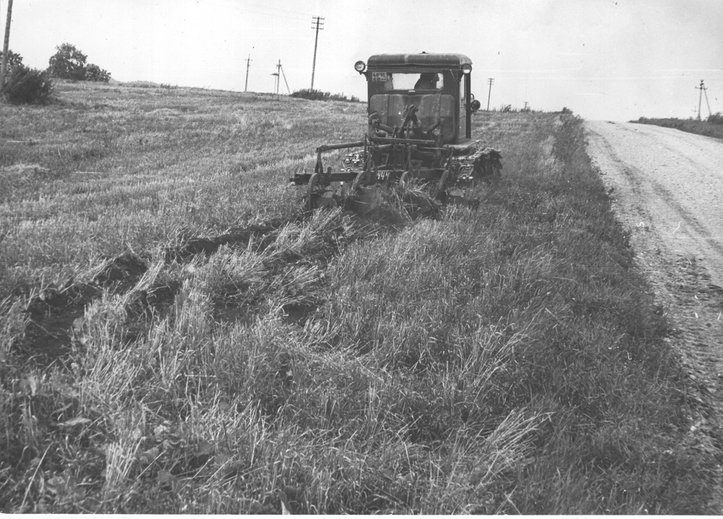 Foto. Sügiskünd Sõmerpalu sovhoosis 1983.a. augustis.