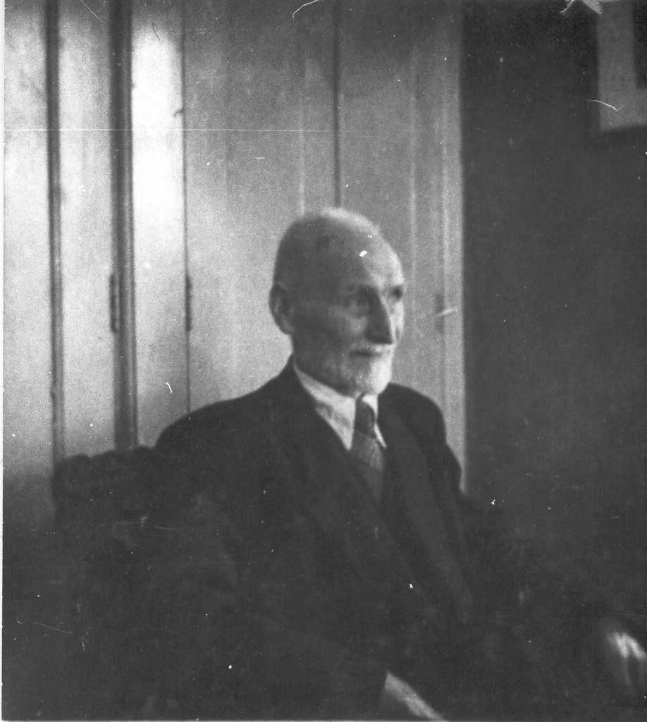 Foto.Matemaatikaprofessor Jaan Sarv 1950.aasta kevadel.