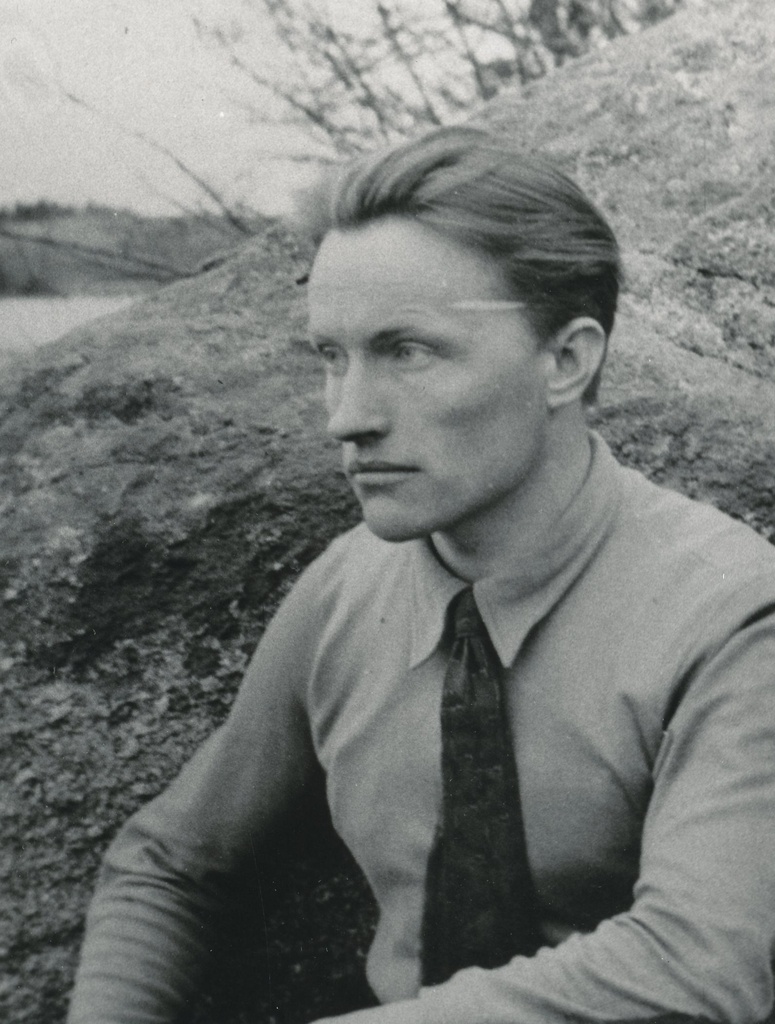 Foto. Rudolf Kriisa 1930. aastatel.