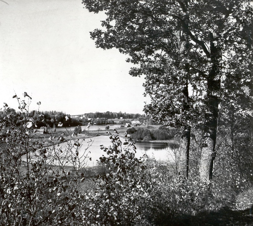 Foto. Vaade Rõuge asulale.