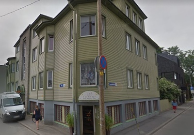 View of the building Vana-Kalamaja Street 30. rephoto