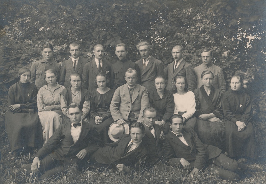 Foto.Vastseliina koguduse suvine eraleer  1920.aastatel.